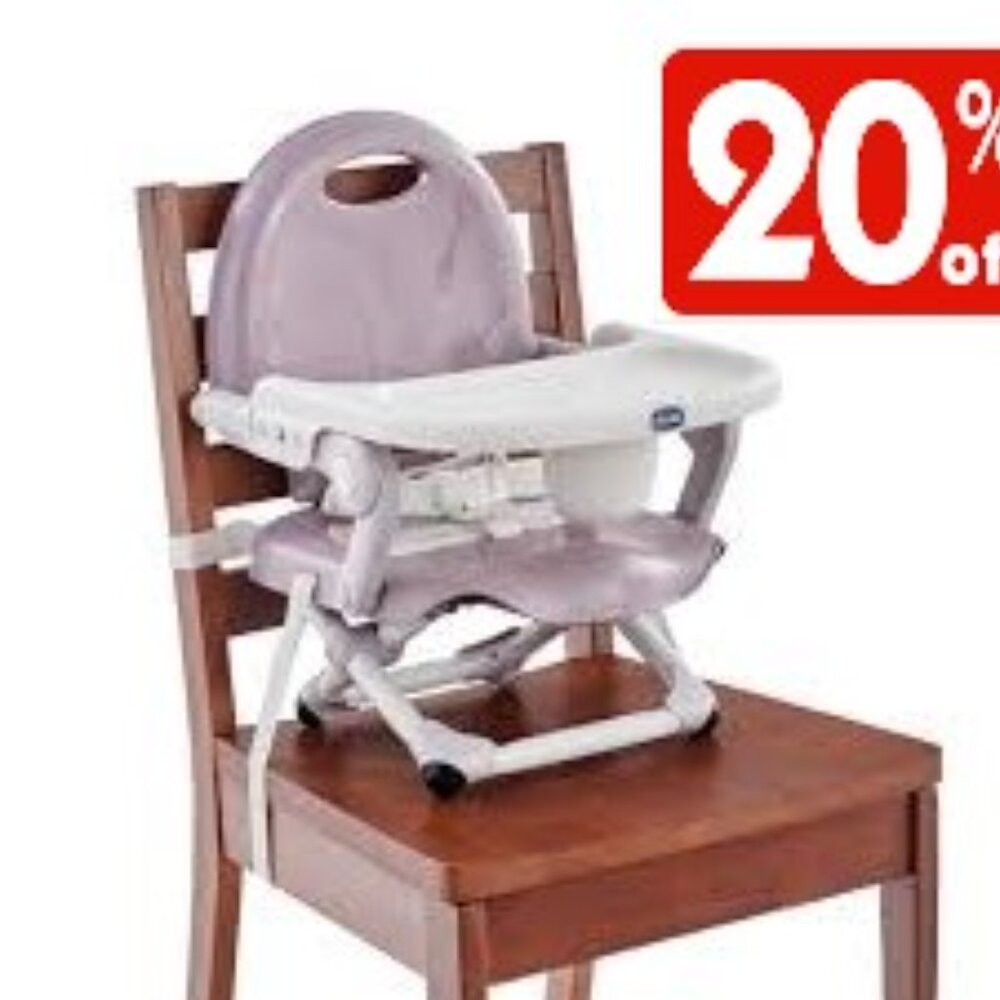 GENTLY USED} Chicco Portable Snack Booster Seat